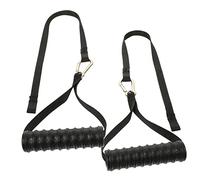 UKCOCO 1Par Mango Banda de Ejercicios de Nylon para Entrenamiento de y Portátil para Ejercicios de Bíceps y Tríceps Casa o Gimnasio