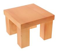 UKCOCO 1pieza Banco De Madera Miniatura para Fotografía Decorativa Taburete Ligero y Portátil Soporte para Plantas y Decoraciones del Hogar Accesorio Único para Bebés