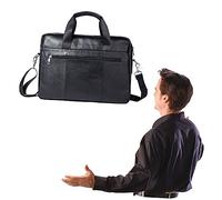 UKCOCO 1pieza Maletín De Negocios para Hombre Bolso De Hombro De Premium Mochila Multifuncional para y Capacidad y Diseño Elegante