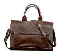 UKCOCO 1pieza PU Leather Briefcase Fashion Business Handbag Portable Laptop Bag para y Negocios Bolsa De Hombre Diseño y para Organización De y Accesorios