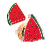 UKCOCO 2 Broches De Sandía Bonitos Para Bufanda Chaqueta Mochila Bufanda Divertidos De Aleación
