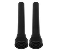 UKCOCO 2 Fundas Antideslizantes para Patas de Trampolín Accesorios de Repuesto Goma y Acero Inoxidable Protección Estable para Piernas de Trampolín Antideslizante y Silencioso para