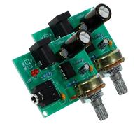 UKCOCO 2 Juegos de Placa Amplificadora de Potencia para DIY Soldadura, Módulo Amplificador de Audio Luz Indicadora y Voltaje de 3-12v, Plástico Resistente