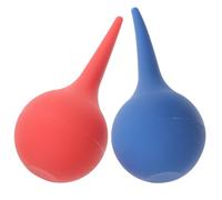 UKCOCO 2 Perillas de Limpieza de Oídos de Goma de 75 Ml para Uso en Casa y Viaje, Herramienta Multipropósito que Reduce Daños Tejidos, Pack de 2 Unidades