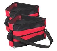 UKCOCO 2 Piezas Bolsa de Patinaje para Roller Skates Zipper Skate Pouch de Almacenamiento con Práctico para Patinaje