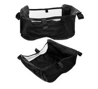 UKCOCO 2 piezas Bolsa para Carrito Resistente y Espaciosa Cesta Organizadora bajo Asiento Fácil Instalación Almacenamiento Seguro para Artículos Infantiles Sillas de Paseo