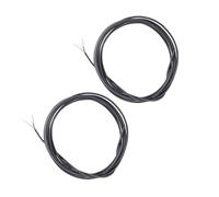 UKCOCO 2 Piezas Cable de Conexión para Guitarra Eléctrica Núcleos Cobre Gris Cableado Estable para Mantenimiento y Accesorios de Instrumentos Musicales