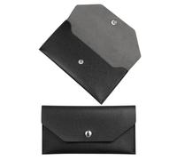 UKCOCO 2 Piezas Cartera de Piel Sintética para Mujer Organizador de Reutilizable sobre Presupuesto Delgado Práctico y Compacto Estilo Retro para Control Financiero Diario