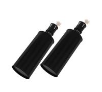 UKCOCO 2 Piezas Contenedor de Hierro con para Antorchas y Linternas Botella de Reemplazo para Iluminación de Jardín y Patio