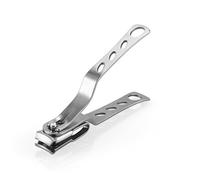 UKCOCO 2 piezas Cortaúñas Rotativos de Acero Inoxidable de Grande y Pequeño Diseño Ergonómico para Manicura Portátil Casa y Viaje Recortador Metálico para Uñas Manos y Pies