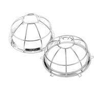 UKCOCO 2 piezas Cubierta Protectora para Rociadores contra de Jaula de Hierro Instalación Rápida y Diseño Estético Compatible con Sensores y Sistemas de Alarma de