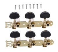 UKCOCO 2 piezas de Afinación para Guitarra Clásica Color Negro Diseño Elegante y Instalación Afinación Precisa y Estable para Acústicas
