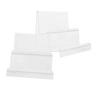 UKCOCO 2 Piezas Expositor De Carteras para Cosméticos Transparente De Acrílico Organizador De Carteras para Armario Diseño para Guardar El Mostrador