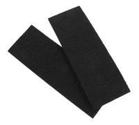 UKCOCO 2 Piezas Filtro de Carbón Activo para Arenero de Gatos, Negro | Absorción de Olores, Filtración y Aire Fresco, Pieza de Recambio para Bandeja de Arena