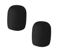 UKCOCO 2 Piezas Funda de Esponja para Micrófono Protector de Micrófono Cubierta para Grabación y Transmisión Material de Diseño Antirruido