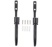 UKCOCO 2 Piezas Gancho De Cortina Montado Colgante Ganchos para Cortinas Retenciones Ganchos De Barra De Cortina para Pared Lazos De Cortina para Cortinas Transparentes Montaje Planchar