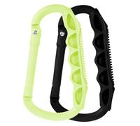 UKCOCO 2 Piezas Hebillas para Llevar Botas de Esquí y Patines Gancho Portátil y Ligero para Transporte Cómodo Unidades Resistentes para Adultos Color Aleatorio
