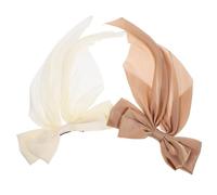UKCOCO 2 Piezas Horquilla de Lazo Grande Pinzas Decorativas Cabello Accesorios Cabello para Niñas Moño para Fiesta o Diario