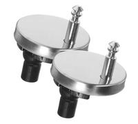 UKCOCO 2 piezas Kit de Tornillos de Fijación para Asiento de Inodoro Compatible Mayoría de Tapa de Inodoro Instalación Acero Inoxidable para Reemplazo de Tornillos Dañados o Viejos