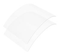 UKCOCO 2 Piezas Lente de Capucha de Soldadura Cubierta Facial Chorro de Arena Vidrio Orgánico 4mm Antivaho para Soldadura y Entornos Industriales