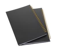 UKCOCO 2 Piezas Libro Contabilidad Negocios Cuaderno Excel de Cálculo Páginas PP Resistente para Registro Financiero