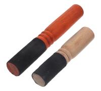 UKCOCO 2 Piezas Mazo de Cuenco Sonoro Budista de Madera Voz Clara y Dulce, Fácil de Sostener, Accesorio Adecuado para Templo y Meditación