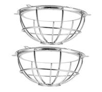 UKCOCO 2 piezas Protectora para Rociadores contra de Instalación Rápida y Resistente Compatible con Sensores de Humo y Detectores Protección Eficaz Interiores