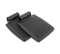 UKCOCO 2 piezas Reposapiés para Sillas de Ruedas Soporte Ergonómico Elevable Repuestos Resistentes para Reposapiés de Pedal de Negras
