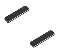 UKCOCO 2 Piezas Soporte Adhesivo Adhesivo Soporte Adhesivo para Teléfono De Escritorio Soporte De Teléfono Adhesivo Celúla Inteligente Aleación De Aluminio Marco De La Mesa