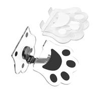 UKCOCO 2 Piezas Soporte Portátil para Teléfono Giratorio Plegable Soporte de Escritorio Multifuncional para Grabación Transmisión Compatible Mayoría de Smartphones de Elegante Blanco y