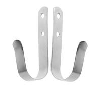 UKCOCO 2 piezas Soportes para Ganchos de Barco de Acero Inoxidable Resistentes la Corrosión Unidades Colgadores Multifuncionales para Toallas y Accesorios Náuticos