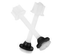 UKCOCO 2 piezas Tornillos de Fijación para Asiento de Inodoro de Accesorios Duraderos Resistentes la Oxidación para Reemplazo y Reparación Segura Hogares y Oficinas