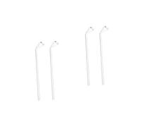 UKCOCO 2 Series Esparcidor De Células De Vidrio Forma Herramienta De Laboratorio Práctica Y Ligera Para Distribución De Células Diseño Triangular Para Manipulación Y 2 Piezas*2