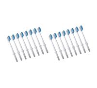 UKCOCO 2 Series Recambios De Unidades Para Irrigador Oral Cabezales De Cepillo Compatibles Limpieza Efectiva Dientes Y Encías Material Duradero Accesorios Para Higiene Bucal 8 Piezas*2