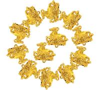 UKCOCO 20 Colgantes de Caballo del Zodíaco Chino para Manualidades Dijes para Collares y Aretes Decoraciones Colgantes para Celebración Accesorios DIY en Colores Vivos Paquete de 20