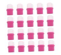 UKCOCO 20 piezas Cubiertas de Remojo Portátiles para Quitar Esmalte Uñas Soak Off Caps Reutilizables para Doméstico y Profesional