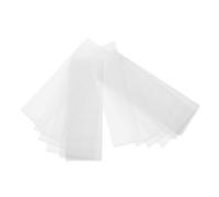 UKCOCO 20 piezas Fundas de Marcadores de Transparentes para Libros de Recetas y Fundas de PVC con Agujero para Marcapáginas y Fotos Accesorios de Papelería Prácticos