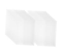 UKCOCO 20 piezas Fundas Transparentes para Libros Cubiertas Impermeables Ajustables Protector de Libros para Textos y Versátiles y Fáciles de Usar