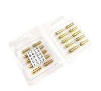 UKCOCO 20 Piezas pinza de latón tarjeta multiusos repuestos para impresoras 3d herramientas de pasatiempo pinza de herramienta rotativa tapa de bloqueo Arrojar Accesorios