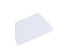 UKCOCO 20 piezas Raspadores de Plástico para Masa y Pasteles Herramienta Multiusos para Repostería Flexibles y Utensilios de Cocina Color Blanco