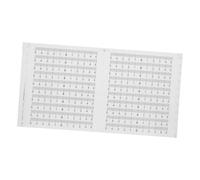 UKCOCO 20 piezas Unidades Etiquetas Adhesivas de Regla Transparente con Números Negros Cinta Métrica Autoadhesiva Resistente y Versátil para Medición Precisa Bricolaje Oficina y Hogar