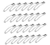 UKCOCO 200 piezas Alfileres de Seguridad Curvados Inoxidable Alfileres Decorativos para Coser Manualidades y Acolchado Prácticos y Resistentes para Proyectos DIY y Reparaciones