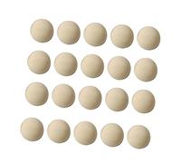 UKCOCO 200 piezas Bolas de Madera Sin Terminar de Mini Hemisferios para Manualidades y Proyectos DIY para Decoración Infantil y Juguetes