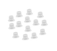 UKCOCO 200 piezas Tazas de para Pequeñas Vasos de Pigmento Plásticos Transparentes Accesorios Seguros y Duraderos para Microblading y Tinte Permanente