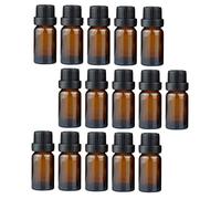 UKCOCO 20piezas Botella de Aceite Esencial Vidrio de Cosméticos Botella para Uso Salón o Hogar