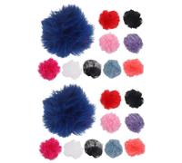 UKCOCO 20piezas Cubierta Antiviento De Microfono Lavalier Funda De Piel Para Micrófonos De Solapa Reduce Ruido De Viento Diseño Furry y Compacto Para Uso Interior y Exterior