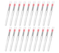 UKCOCO 20piezas Palitos de Silicona para Manicura Aplicador de Purpurina Pinceles Reutilizables para Decoración de Uñas Herramientas para Arte de Uñas para Salón y Bricolaje