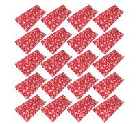 UKCOCO 20piezas Papel de Obsequio Navideño Copo Reversible Gigantes para Fiestas de Invierno y Manualidades