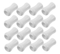 UKCOCO 24 Piezas Accesorios de Cortina de Nudos de Cordón de Plástico para Perillas Decorativas para Ventanas Elegantes y Prácticos Moderno y Rústico