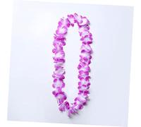 UKCOCO 24 piezas Conjunto de Flores Artificiales para Fiesta Luau Guirnaldas y Clips de Pelo Decoración de Verano y Accesorios para Eventos Tropicales y Fotografía